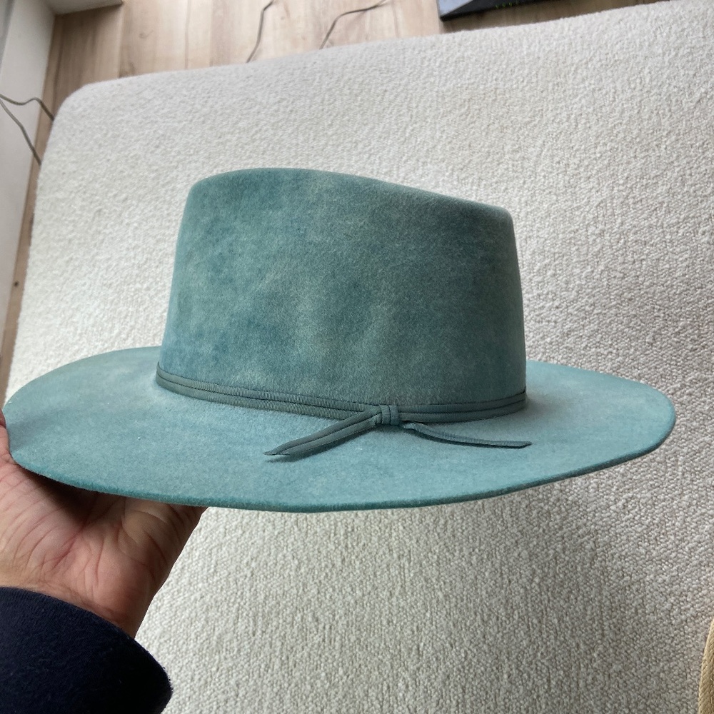 Sam Roberts LA Custom Wide Brim Leather Hat